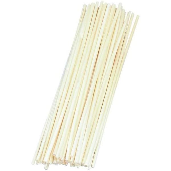 Rayher Hobby Sugrör, 22 cm långa, Förpackning med 50 sugrör, ädelblekta - 89-061-00