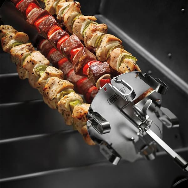 Set med Weber Crafted-spett för grillspett - WEBER - L 43,69 x P 15,24 x H 7,11 cm