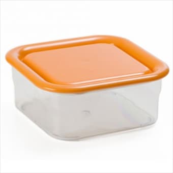 Sanaliving Förvaringsburk 1,6L Anti-Bakteriell Oranssi 1,6 L