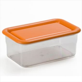 Sanaliving Förvaringsburk 1,2L Anti-Bakteriell orange 1,2 L