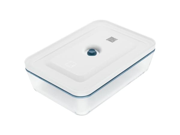 ZWILLING Fresh & Save Rektangulær Container 2,2 L Transparent, Hvid 1 stk