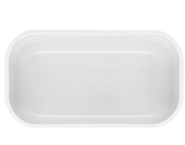 ZWILLING Fresh & Safe, Säilö, Suorakulmainen, 0,4 L, Sininen, Valkoinen, Muovi, 97 °C
