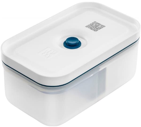ZWILLING Fresh & Safe, Container, Rektangulär, 0,8 l, Blå, Vit, Plast, 97 ° C