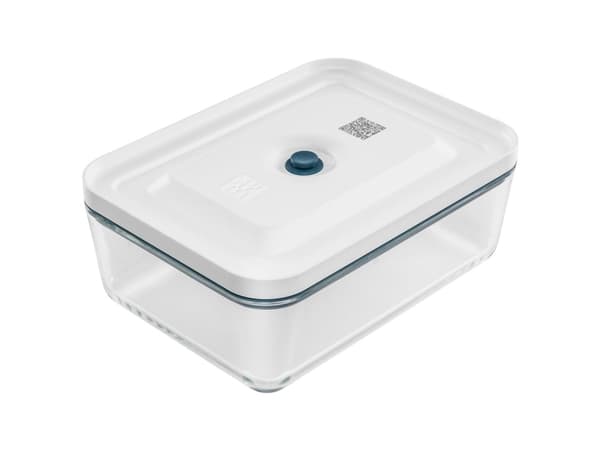 ZWILLING Fresh & Save, Container, Rektangulär, 2 l, Transparent, Vit, Glas, -18 - 279 ° C