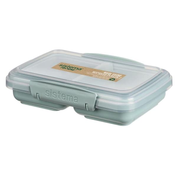 Sistema Snack Take Away Box 2 Lokero 350 ml Valikoima sininen/vaaleansininen