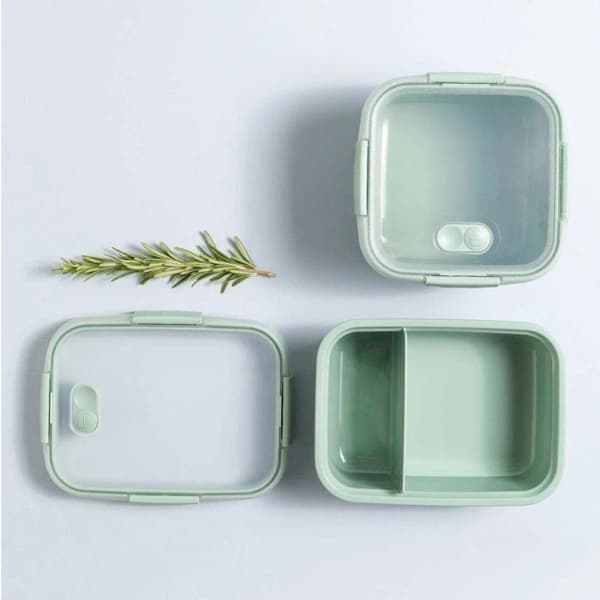 Curver Smart To Go Eco Lunchbox 0.6 + 0.3L Vihreä