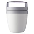 Pikkukuva 1 / 4: Mepal Ellipse Lunch Pot 500+200 ml Nordic White