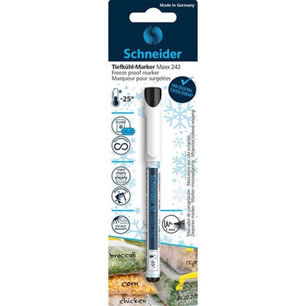 Schneider S-72421 Pakastin Marker Maxx 242 Musta