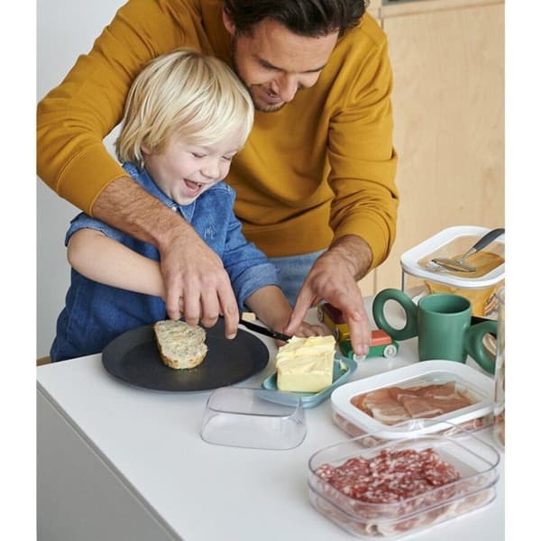 Mepal Modula Köttlåda 3-lagers Vit/Transparent