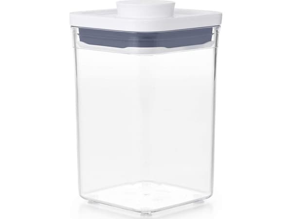 OXO 11234000, Boks, Rektangulær, 0,9 l, Gjennomsiktig, Hvit, 105 mm, 105 mm