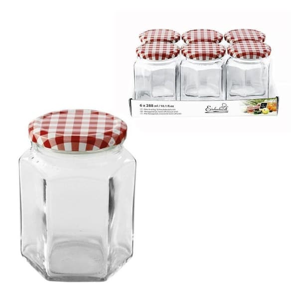 Glas Weck Burkar 288 ml 6 Styck