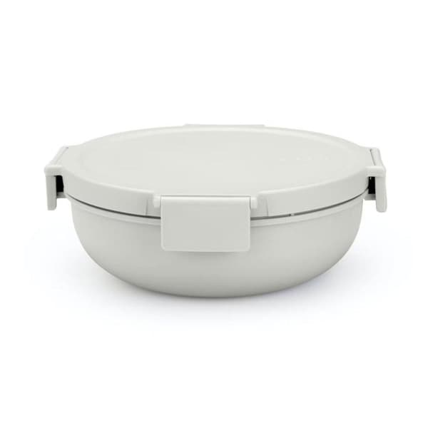 Brabantia Make &amp; Ta salladslunchskål 1,3L ljusgrå
