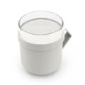 Miniatyrbillede 1 af 2: Brabantia Make &amp; Tag Suppekop 0,6L Lysegrå