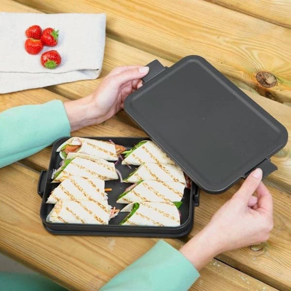 Brabantia Make &amp; Ta Lunchbox Flat M Mörkgrå