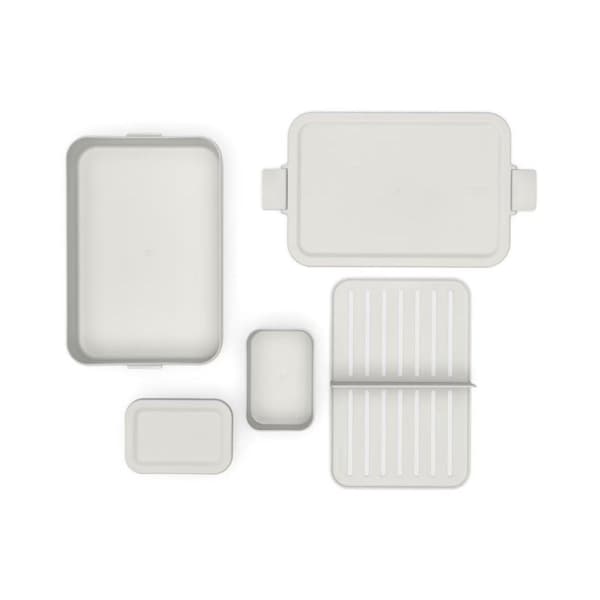 Brabantia Make &amp; Ta Bento Lunch Box L Ljusgrå