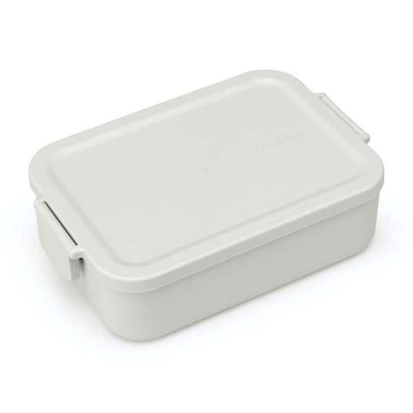 Brabantia Merkki &amp; Ota Lunchbox M vaaleanharmaa