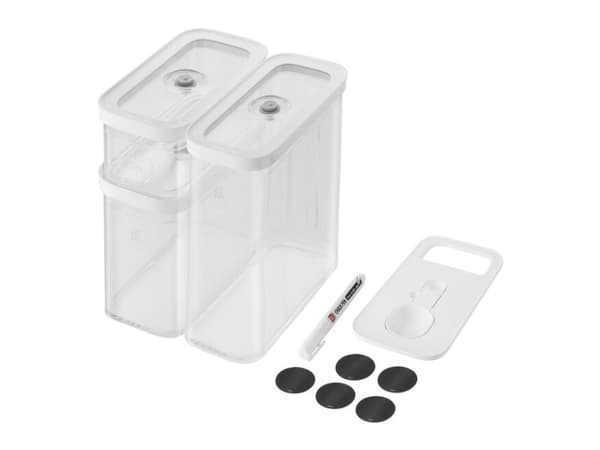 ZWILLING 1026082, Container, Rektangulär, 5,4 l, Transparent, Vit, Plast, -10 - 90 ° C