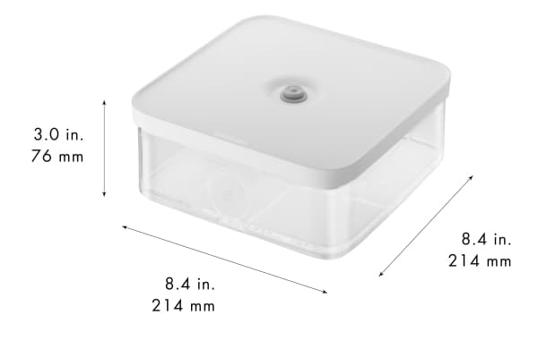 ZWILLING Fresh & Save Cube muovinen L-astia 1025129 - 1,6 ltr