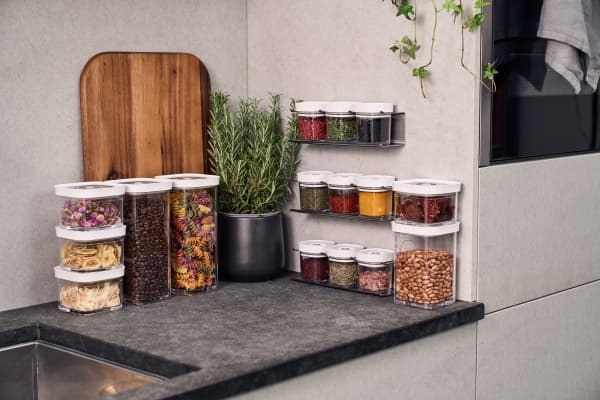 ZWILLING Fresh & Save CUBE Opbevaringssæt, XS / 3-dele, gennemsigtig-hvid