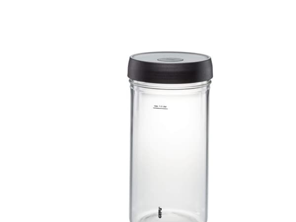 GEFU NATIVO, Grönsaker, 1,5 l, Glas, Plast, Transparent, 235 mm, 980 g
