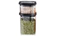 Miniatyrbilde 3 av 3: Sæt med 3 glasbeholdere Gefu Pantry G -12807
