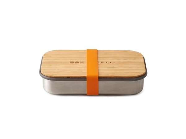 black+blum BAM-SB003, Boks, Rektangulær, Oransje, Sølv, Tre, Silikon, Rustfritt stål, Tre, 150 mm, 220 mm