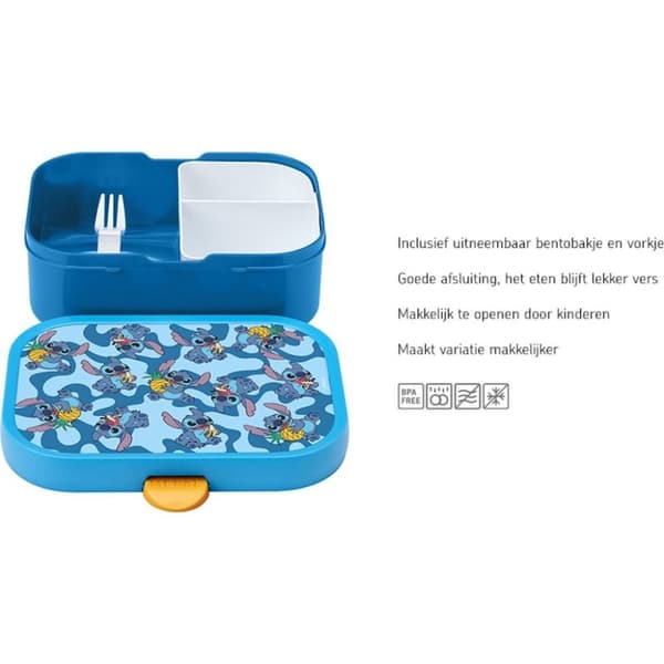 Mepal Campus Lunchbox Disney Stitch Blue