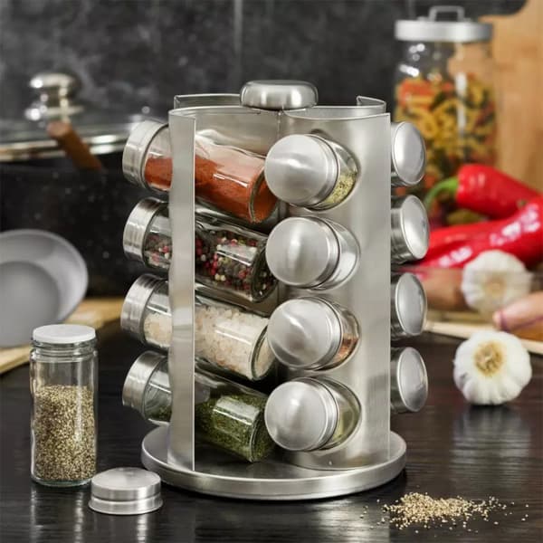 SPICE RACK 16 BEHOLDERE KINGHOFF KH-4006