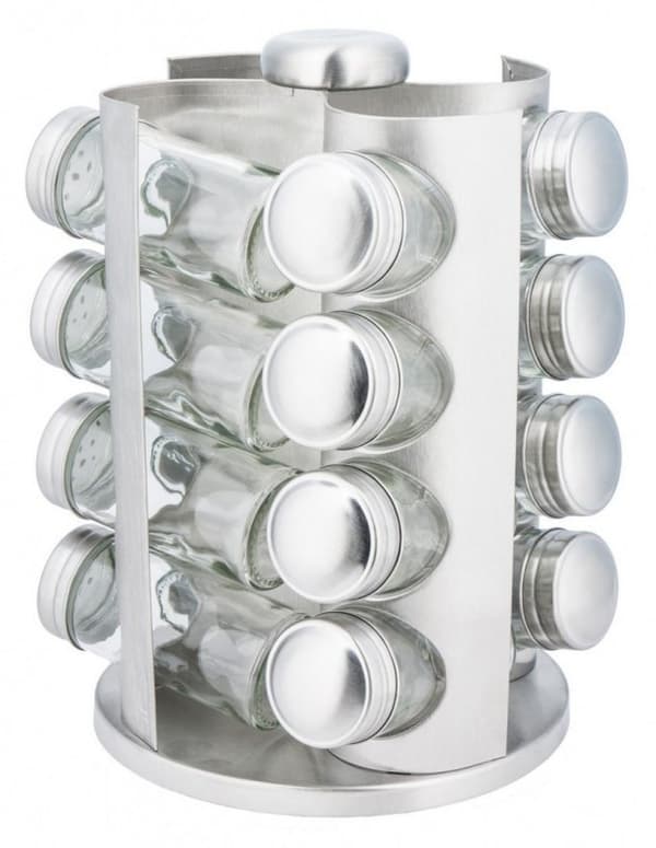 SPICE RACK 16 BEHOLDERE KINGHOFF KH-4006