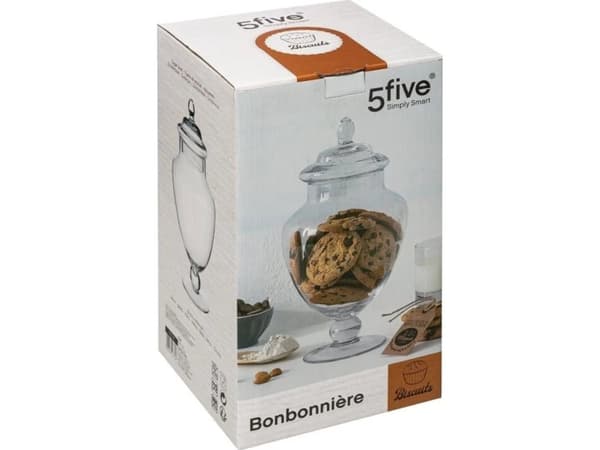 5five lasi Candy Cookie Jar keittiöpöytä Top