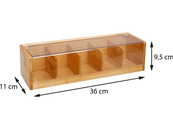 5five Tepåsebox i trä
