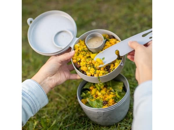 Koziol Bento container Club økologisk grå 3198672