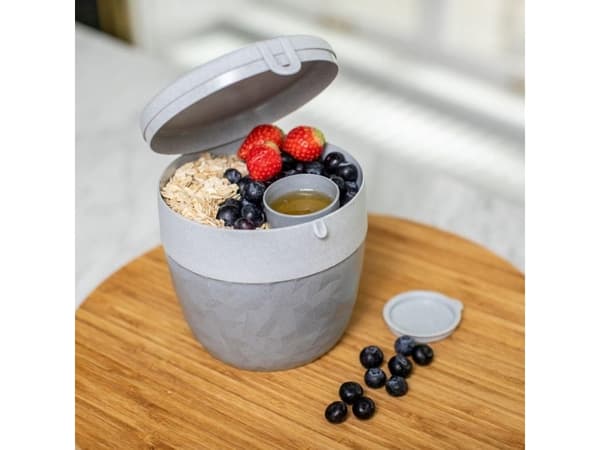Koziol Bento container Club økologisk grå 3198672