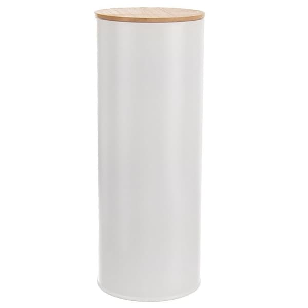 Metallinen keittiöastia spagettia varten / valkoinen pelti WHITELINE 28,5 cm