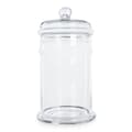 Miniatyrbild 1 av 4: Dekorativ behållare KARLA 16x31 Eurofirany transparent glas med lock