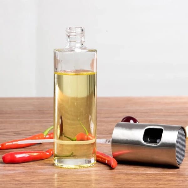ÖLJYSUIHKUPULLO 100 ML ÖLJYVIETAKALLE LASISULJETTA