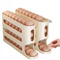 Miniatyrbillede 2 af 7: ÆGGERÆK til ÆGOPBEVARING KØLESKAB til 30 ÆG Organizer