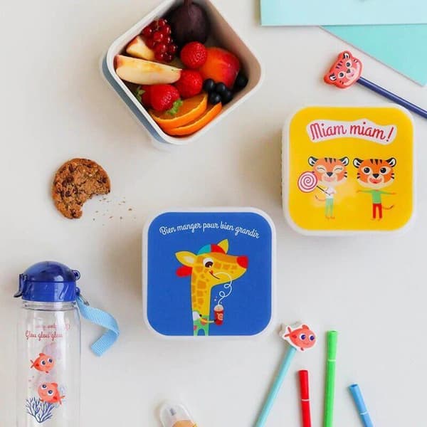 Draeger la carterie - GIRAFFE snackbox - Flerfärgad