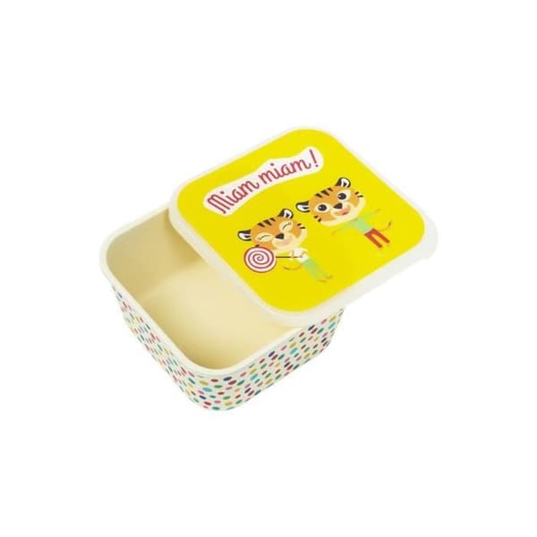 Snackbox - Draeger la carterie - LITTLE TIGRES - Flerfärgad - Barn - Naturliga fibrer