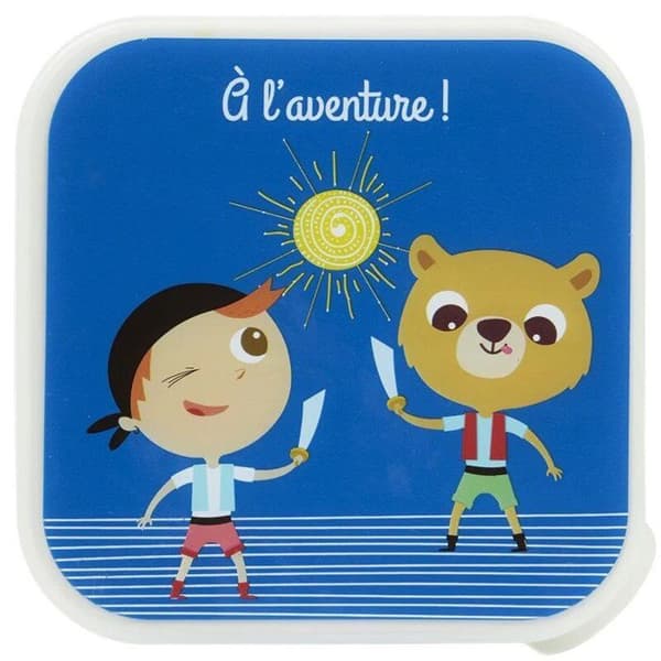 PIRATE snackbox - Draeger la carterie - Barn - Naturliga fibrer - Bisfenol A fri
