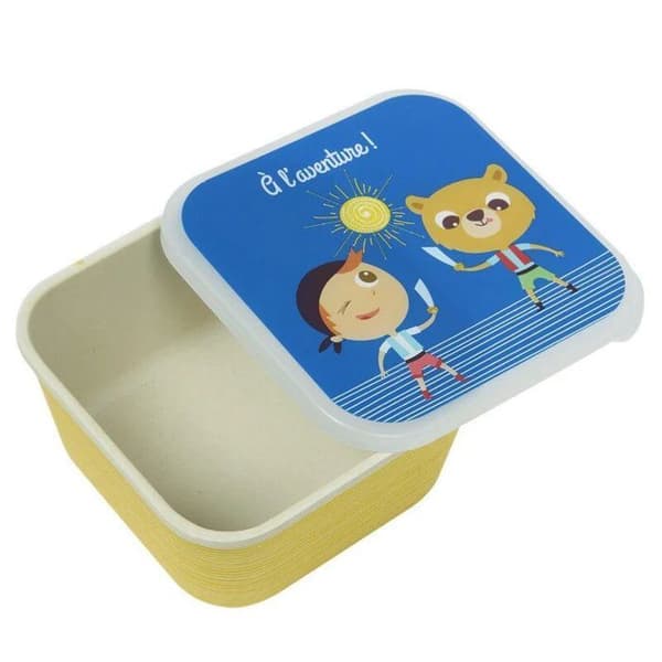 PIRATE snackbox - Draeger la carterie - Barn - Naturliga fibrer - Bisfenol A fri