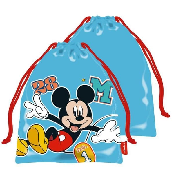 Picknickväska - DISNEY - Mickey - 26,5x21,5 cm - 100% polyester - För barn