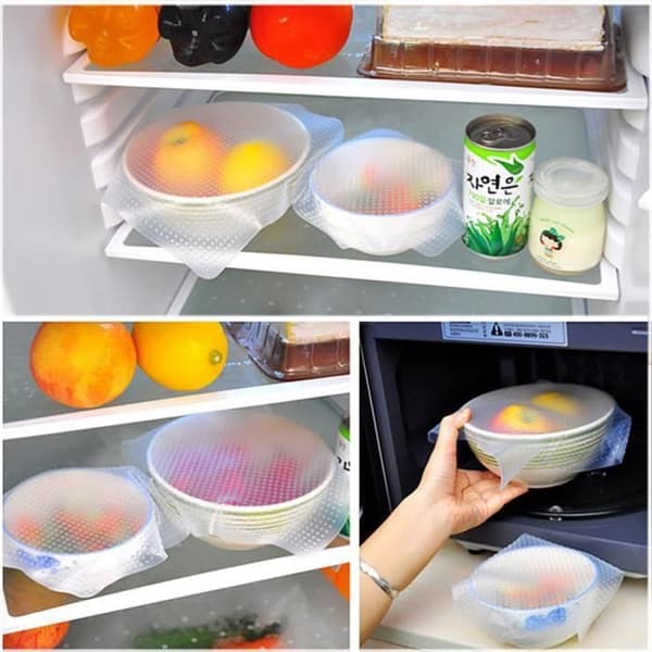 4 st silikonmatinpackningar -60℃-100℃