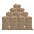 Miniatyrbilde 1 av 7: vidaXL Jutesekker 10 stk 65x135 cm 100% jute 340 gsm