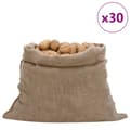 Pikkukuva 1 / 8: vidaXL Juuttisäkit 30 kpl 100x110 cm 100% Juutti 220 gsm