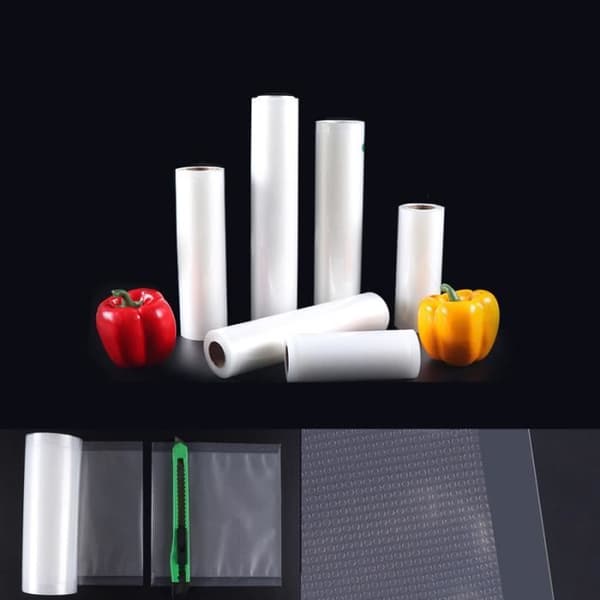 Vakuumpåsar Paket med 2 rullar 30x500cm, Matvakuumpåse för vakuumapparat, matsparare och sous vide