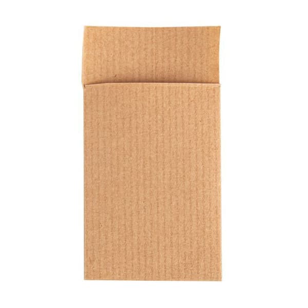 Dekorativ papperspåse - Present - Godsaker - Kraft - 6 x 4,5 cm
