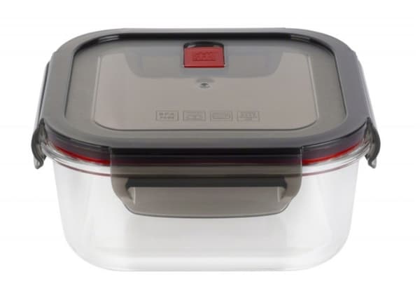 ZWILLING 39506-006-0 madopbevaringsbeholder Firkantet æske 1,1 L Sort, gennemsigtig 1 stk.