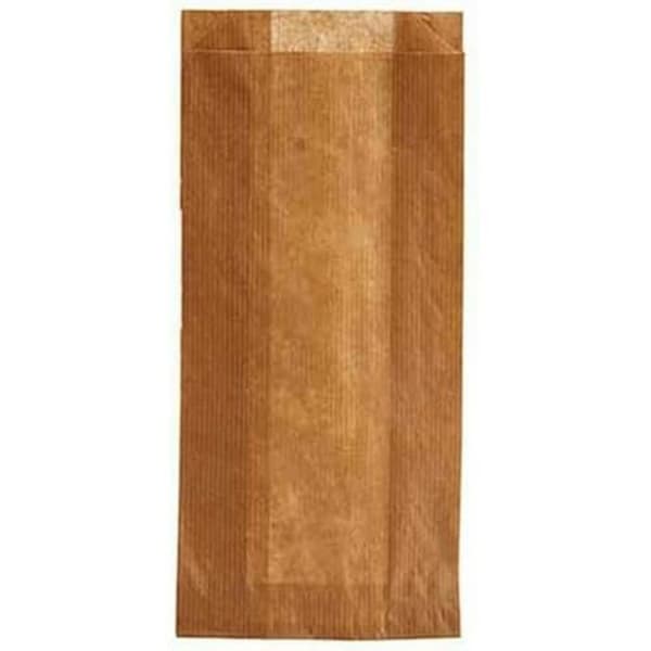 Återanvändbara påsar - Kinvara - Set med 28 - Komposterbara - 10 x 34 cm - Brun