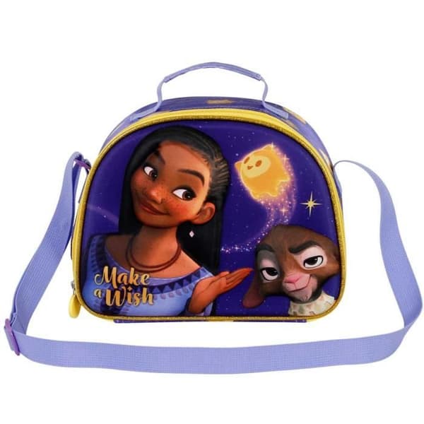 3D Snack Bag - Wish, Asha and the Good Star Star - Lila